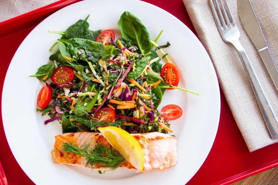 Salmon Super Salad