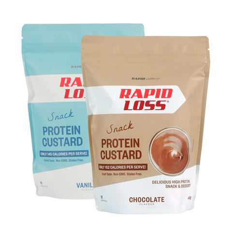 High Protein Custard Choc Vanilla Duo 440g
