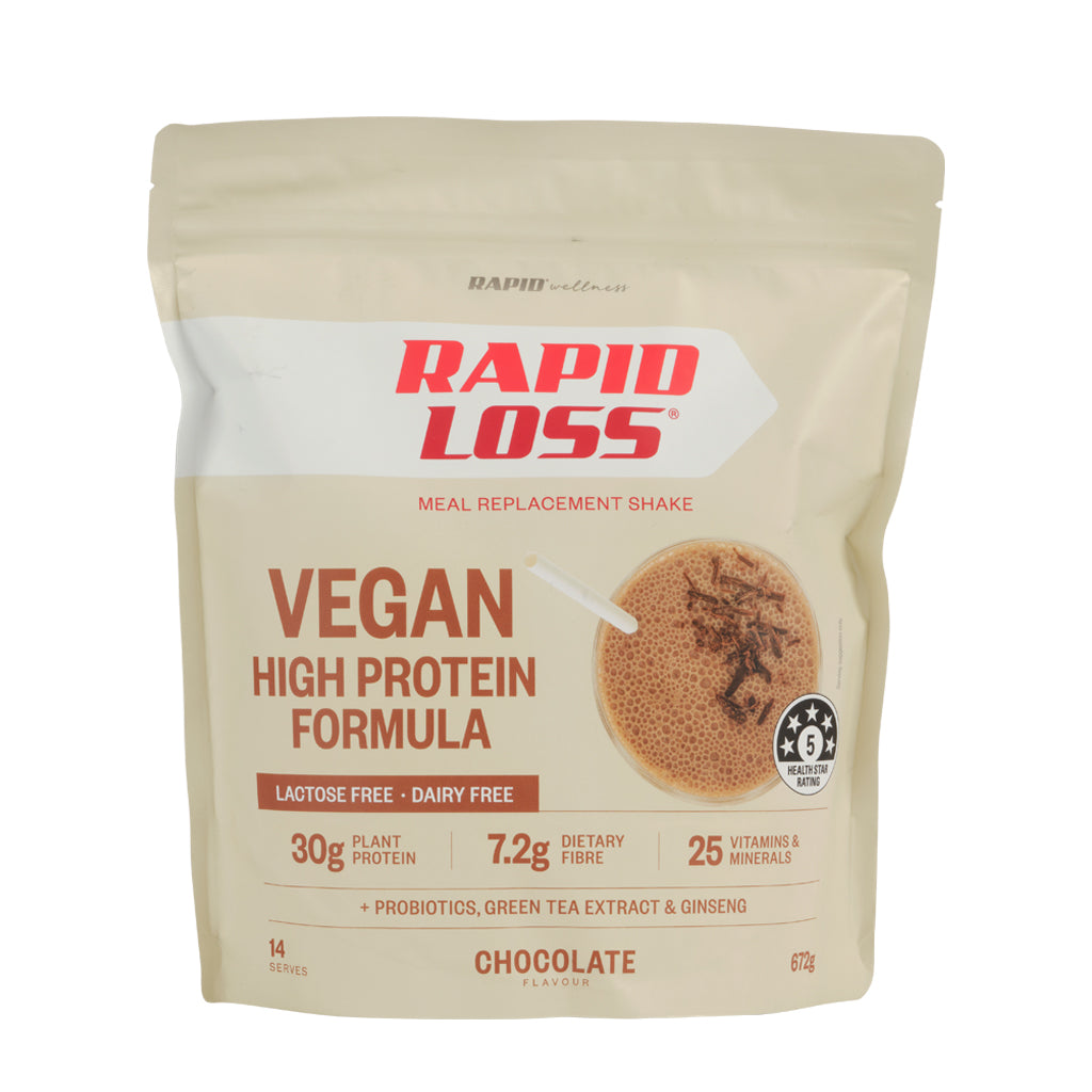 Vegan High Protein Meal Replacement Shake Chocolate 672g