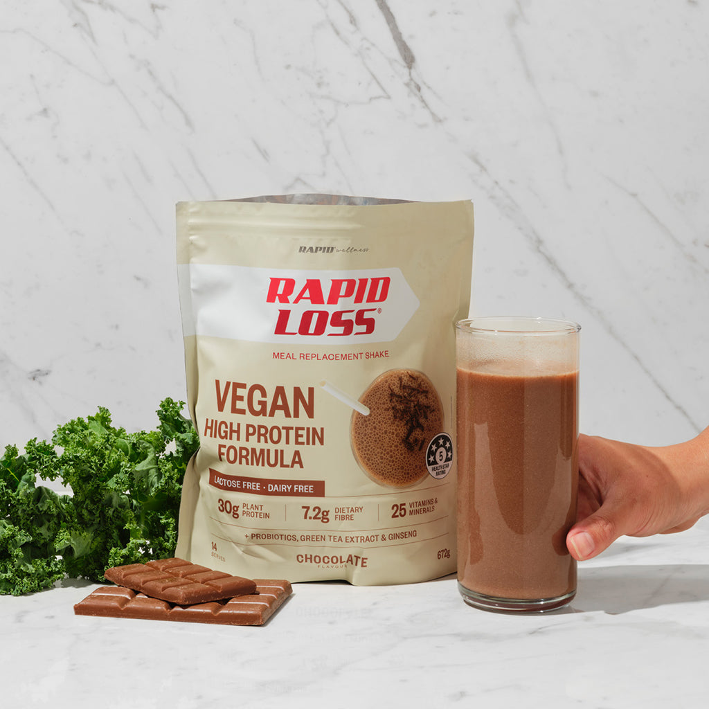 Vegan High Protein Meal Replacement Shake Chocolate 672g (EXPIRY JUL 24)